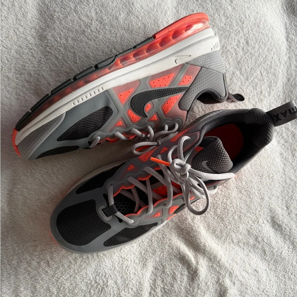 Nike Air Max Genome Anthracite Bright Crimson Sneakers | 10.5 - Picture 7 of 13